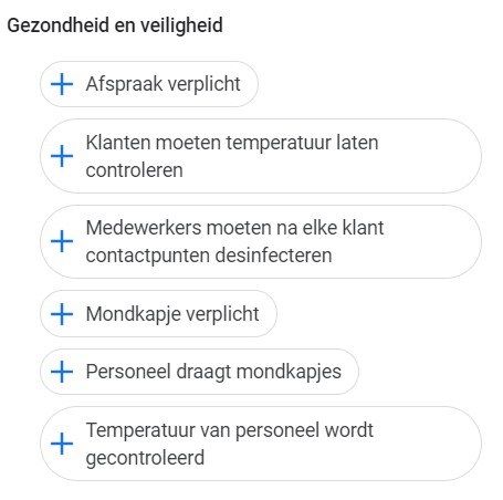 GMB attribuut gezondheid en veiligheid