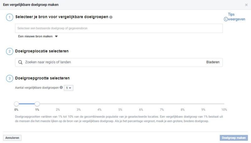 Vergelijkbaredoelgroep