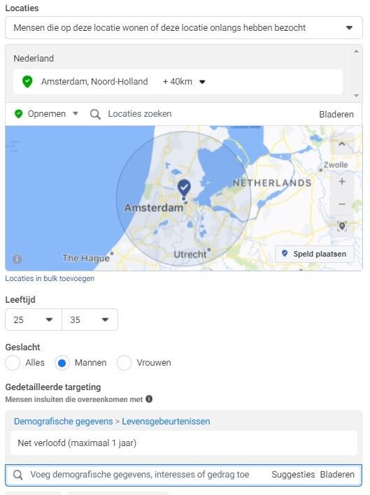 Facebookspecifiekedoelgroep
