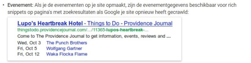 Structured Data Google